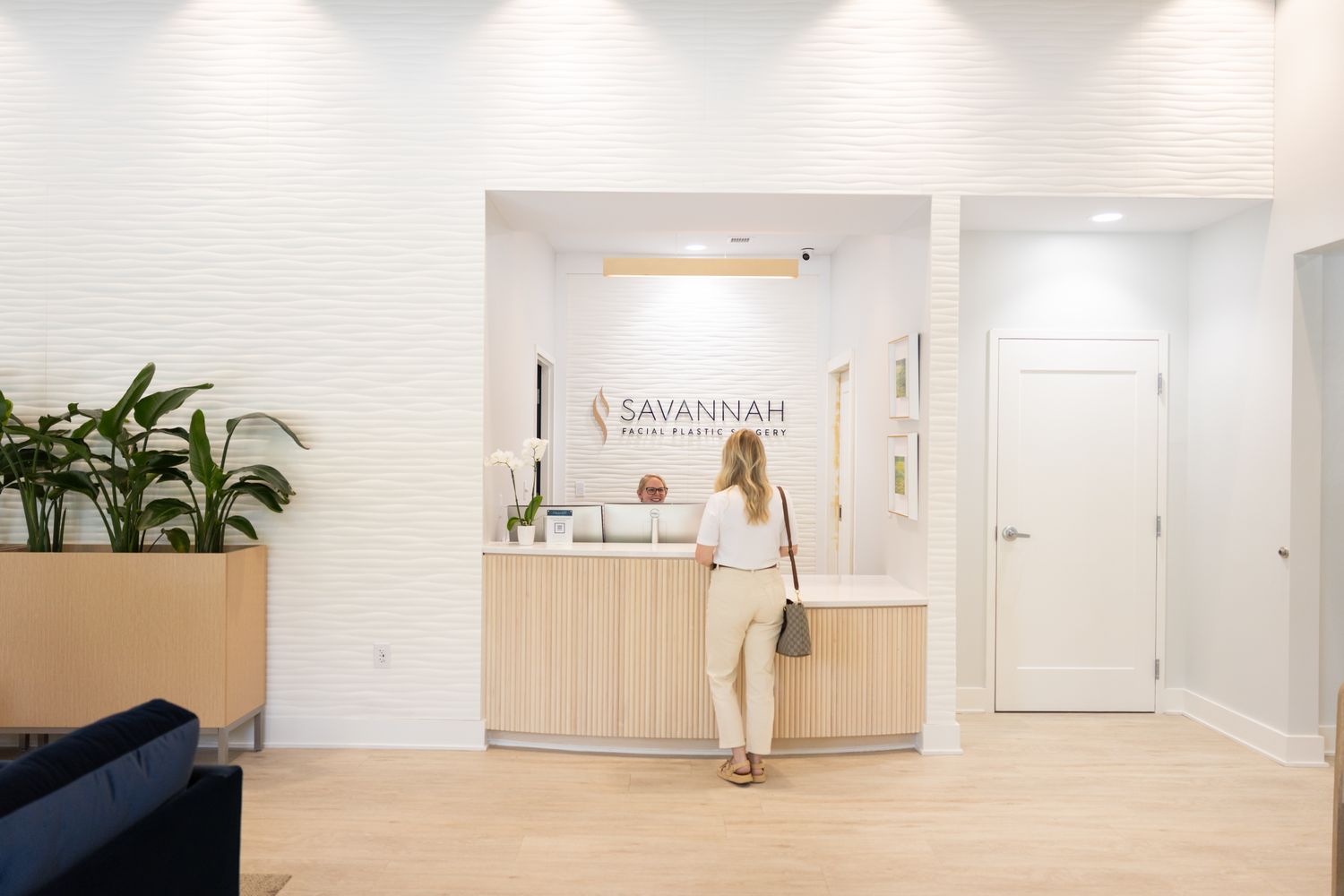 savannah facial plastic surgery interior office