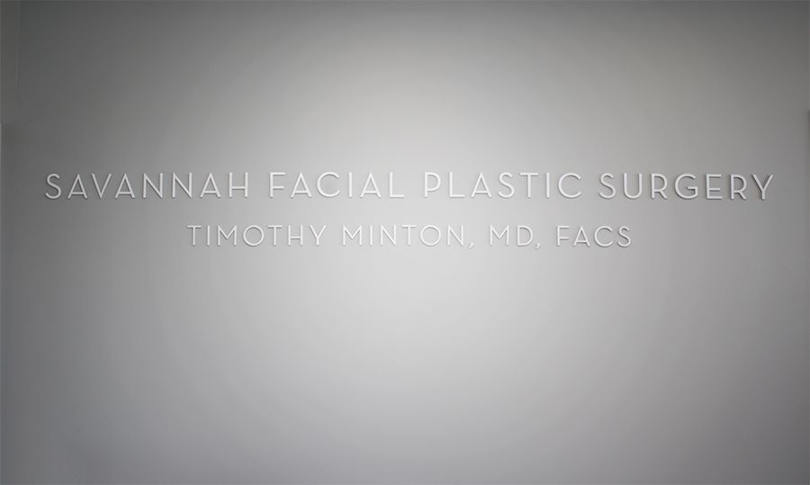 savannah facial plastic surgery sign